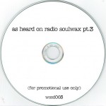 As Heard On Radio Soulwax pt. 3 cd label